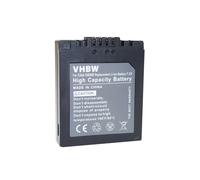 vhbw Batterie remplacement pour Panasonic DMW-BMA7, CGA-S006E, CGR-S006E, CGA-S006, CGR-S006 pour appareil photo (600mAh, 7,2V, Li-ion)