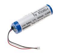 vhbw Batterie Remplacement pour Philips NTA3460-4, NTA3459-4 pour Moniteur bébé, babyphone (3400mAh, 3,7V, Li-polymère)