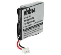 vhbw Batterie Remplacement pour Plantronics 203055-01P, 203055-01, 203035-01 pour Casque Audio, écouteurs sans Fil (700mAh, 3,7V, Li-polymère)