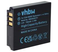 vhbw Batterie Remplacement pour Ricoh DB-65 pour Appareil Photo, Reflex numérique (750mAh, 3,6V, Li-ION)