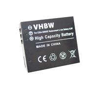vhbw Batterie remplacement pour Ricoh DB-65 pour appareil photo, reflex numérique (750mAh, 3,6V, Li-ion)