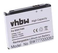vhbw Batterie Remplacement pour Samsung AB553446CU, AB553446CE pour téléphone Portable (700mAh, 3,7V, Li-ION)