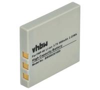 vhbw Batterie Remplacement pour Samsung SLB-0737 pour Appareil Photo APRN (500mAh, 3,6V, Li-ION)