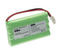 vhbw Batterie remplacement pour Somfy MB-9.6V 8KR15/51, MGH956375B pour motorisation de porte ou portail (800mAh, 9,6V, NiMH)