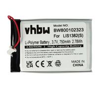vhbw Batterie remplacement pour Sony 1-756-769-31, 8704A41918, 1-756-769-11, 9702A50844 pour liseuse e-book reader (750mAh, 3,7V, Li-polymère)