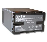 vhbw Batterie remplacement pour Sony BP-U60, BP-U95, BP-U30, BP-U90 pour caméra vidéo caméscope (5200mAh, 14,8V, Li-ion) avec puce d'information