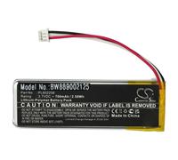 vhbw Batterie remplacement pour SteelSeries PL602258 pour manette de jeu (700mAh, 3,7V, Li-polymère)