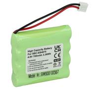vhbw Batterie remplacement pour Summer Infant BATT-02170 pour moniteur bébé, babyphone (700mAh, 4,8V, NiMH)