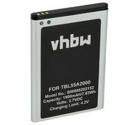 vhbw Batterie Remplacement pour TP-Link TBL55A2000 | TBL-55A1800 pour routeur modem hotspots (1900mAh, 3,7V, Li-polymère)