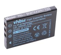vhbw Batterie remplacement pour Traveler CGA-S302A/1B, CGA-S302E/1B, COMA-BP1, D-LI2 pour appareil photo, reflex numérique (1000mAh, 3,6V, Li-ion)