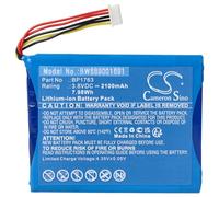 vhbw Batterie Remplacement pour V-Tech BP1763 pour Moniteur bébé, babyphone (2100mAh, 3,8V, Li-ION)