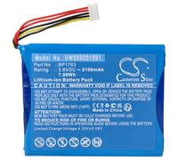 vhbw Batterie remplacement pour V-Tech BP1763 pour moniteur bébé, babyphone (2100mAh, 3,8V, Li-ion)