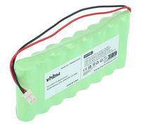 vhbw Batterie Remplacement pour Visonic 100729, GP180AAH8BMX, 103-300672, GP130AAH6BMX, 0-9912-G pour système d'alarme (2000mAh, 9,6V, NiMH)
