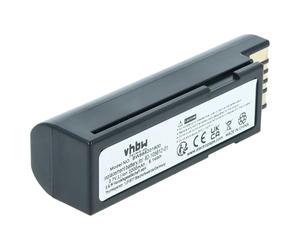 vhbw Batterie Remplacement pour Zebra 82-166537-01 | BTRY-36IAB0E-00 pour scanner de code-barre POS (2200mAh, 3,7V, Li-ion)