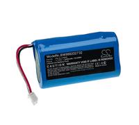 vhbw Batterie universelle compatible avec de nombreux appareils (5200mAh, 3,7V, Li-ion) 2x Cellules