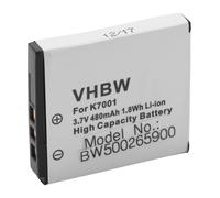 vhbw batteroe compatible avec AGFA, JENOPTIK remplace Klic 7001 etc.