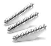 vhbw bloc-couteaux compatible avec Remington MS3-4000, MS3-4500, MS3-4700, RS8503 rasoir, argent