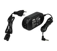 vhbw Bloc d'alimentation, Chargeur Adaptateur Compatible avec Canon MVX 25i, MVX3i, MVX 3i, ZR100, ZR-100 Appareil Photo, caméra vidéo - Câble 2m