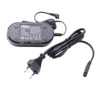 vhbw Bloc d'alimentation, chargeur adaptateur compatible avec Canon ZR85, ZR90 appareil photo, caméra vidéo - Câble 2m