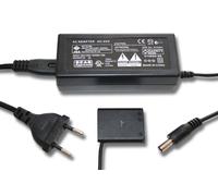 vhbw Bloc d'alimentation, chargeur adaptateur compatible avec Fuji / Fujifilm FinePix JX400, JX490, JX510 appareil photo - Câble 2m, coupleur DC