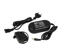 vhbw Bloc d'alimentation, Chargeur Adaptateur Compatible avec Fuji/Fujifilm X-T30, X-T30 II Appareil Photo, caméra vidéo - Câble 2m, coupleur DC