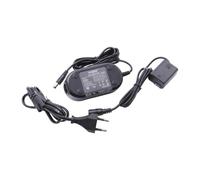 vhbw Bloc d'alimentation, chargeur adaptateur compatible avec Sony Alpha NEX-3NLB, NEX-3NLW appareil photo, caméra vidéo - Câble 2m, coupleur DC