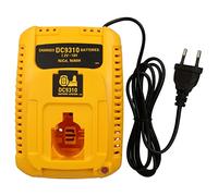 vhbw Bloc d'alimentation chargeur rapide pour outils DEWALT DW984, DW985, DW987, DW987KQ, DW988, DW988KQ, DW989, dw991 K-2 2, dw992 K comme DE9116, dw9116.