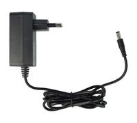 vhbw Bloc d'alimentation compatible avec Ecovacs Deebot DM81 Chargeur d'aspirateur - longueur du câble 170 cm, dont fiche Euro (coudé 90°), noir