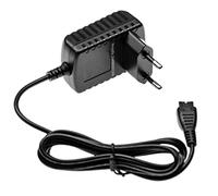 vhbw Bloc d'alimentation compatible avec Panasonic ES-RT31, ES-RT30, ES-RF41, ES-RT37-s, ES-RT37, ES-RT33 rasoir - Câble de 8,3 cm