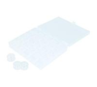 vhbw Boîte de Rangement Compatible avec Babylock BL2160, BL2000, BL200, BL1750, BL1556 canettes de Machine à Coudre - Inclus canettes en Plastique