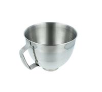 vhbw Bol mélangeur remplacement pour KitchenAid 5K5THSBP pour robot de cuisine avec tête inclinable - 5 L en inox avec poignée