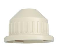 vhbw Bouchon arrière d'objectif 77 mm compatible avec Arri PL objectif installé appareil photo - plastique, blanc mat