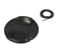 vhbw Bouchon d´Objectif 67 mm Plastique Noir Compatible avec Pentax