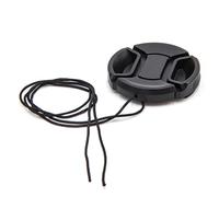 vhbw Bouchon d'objectif 37 mm Compatible avec Sony HDR-SR5, HDR-SR7, HDR-SR8, HDR-UX3, HDR-UX7, HDR-SR11, HDR-SR12 Appareil Photo - Plastique, Noir