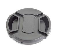 vhbw Bouchon d'objectif 43 mm Compatible avec Canon EF-M 22 mm 2.0 STM Appareil Photo - Plastique Noir, poignée Interne