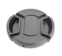 vhbw Bouchon d'objectif 43 mm Compatible avec Panasonic HDC-HS250, HDC-HS300, HDC-SD20, HDC-SD1 Appareil Photo - Plastique Noir, poignée Interne