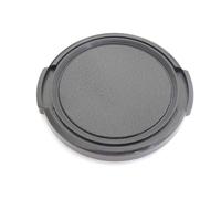 vhbw Bouchon d'objectif 49 mm compatible avec Pentax smc DFA 100 mm 2.8 Makro WR appareil photo - plastique noir + ouverture latérale