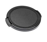 vhbw Bouchon d'objectif 55 mm Compatible avec Sony DT 35 mm F1.8 Sam (SAL35F18) Appareil Photo - Plastique Noir + Ouverture latérale