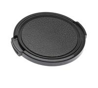 vhbw Bouchon d'objectif 55 mm compatible avec Tamron 60 mm 2.0 SP AF Di II Macro 1:1 appareil photo - plastique, noir, avec ouverture latérale