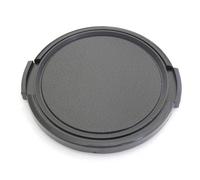 vhbw Bouchon d'objectif 58 mm compatible avec Panasonic Lumix GXVario 12-35mm 2,8 ASPH.Power OIS appareil photo - plastique noir + ouverture latérale
