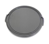 vhbw Bouchon d'objectif 72 mm compatible avec Sony FE 35 mm 1.4 Distagon T* ZA (SEL-35F14Z) appareil photo - plastique noir + ouverture latérale