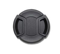 vhbw Bouchon d'objectif 77 mm compatible avec Pentax smc DA 12-24 mm 4.0 ED AL (IF) appareil photo - plastique noir, poignée interne