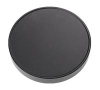 vhbw Bouchon d'objectif 80 mm compatible avec O.D. Matte Box Step Up Ring 80mm appareil photo - flanelle / aluminium (anodisé), noir-mat