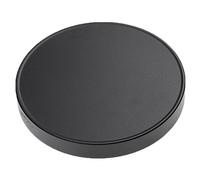 vhbw Bouchon d'objectif 95 mm compatible avec O.D. Matte Box Step Up Ring 95mm appareil photo - flanelle / aluminium (anodisé), noir-mat