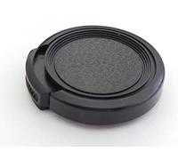 vhbw Bouchon d'objectif Universel 30 mm pour Appareil Photo - Plastique Noir + Ouverture latérale