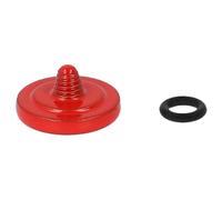 vhbw Bouton de déclencheur Compatible avec Leica M-Monochrom, M-P, M Type 240 Appareil Photo - Pression Ergonomique, métal, Rouge