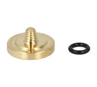 vhbw Bouton de déclencheur Compatible avec Nikon D100, DF, F3, F4, F80, F80D, FE10, FM10, FM2, FM3A Appareil Photo - Pression Ergonomique, métal, Or
