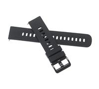 vhbw bracelet compatible avec Asus Vivowatch 42mm, 46mm montre connectée - 12 + 8,5 cm silicone noir