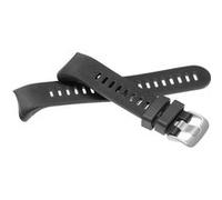 vhbw bracelet compatible avec Garmin Forerunner 45, 45 S montre connectée - 11,6 + 9,1 cm silicone noir
