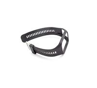vhbw bracelet TPE compatible avec TomTom Adventure, Golfer 2, Runner 2, Runner 3, Spark, Spark 3 montre connectée - 24,5 cm noir